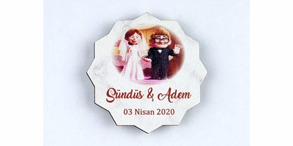 Kına & Nikah Süsü UV Baskı